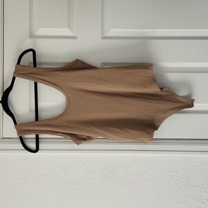 Abercrombie and Fitch Seamless Ribbed Bodysuit  NWT